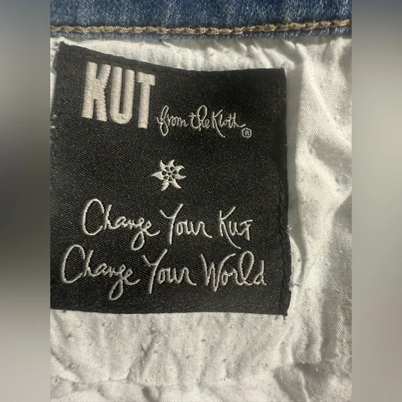 Kut from the Kloth Denim Blue Jeans - Picture 4 of 5